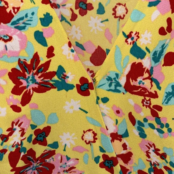 J Crew Floral‎ Wrap Dress - Picture 3 of 5